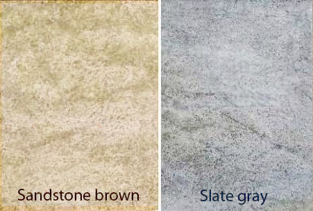 Sandstone brown and gray Rock-on-a-Roll close-up